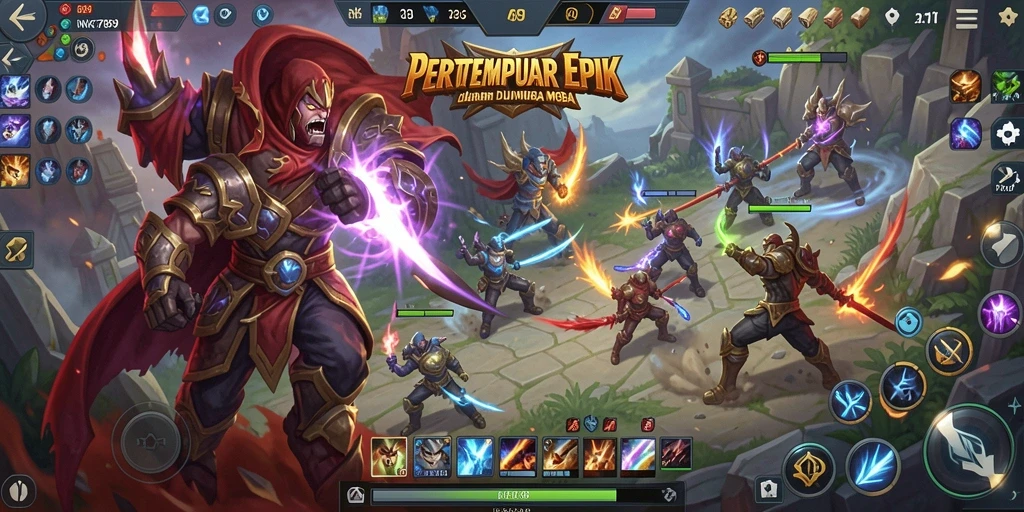 Gameplay seru dan menantang di dalam INK789.