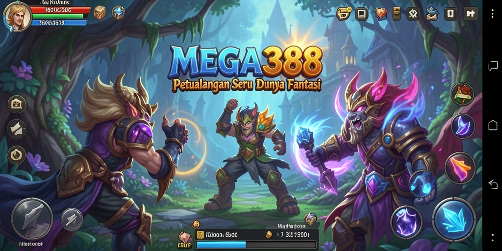 Tampilan gameplay MEGA388 yang seru dan penuh aksi.