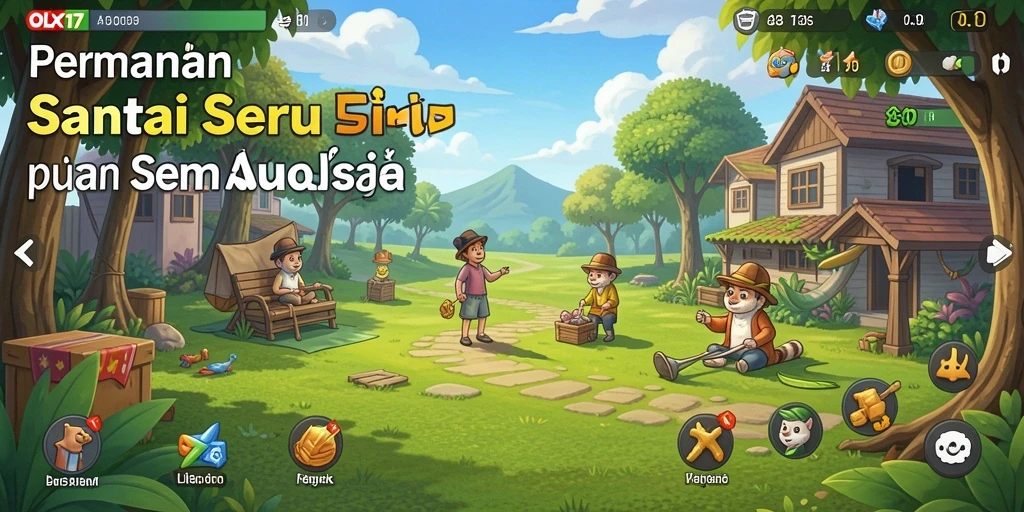 Screenshot gameplay OLX17 yang menampilkan momen seru dalam permainan Casual.